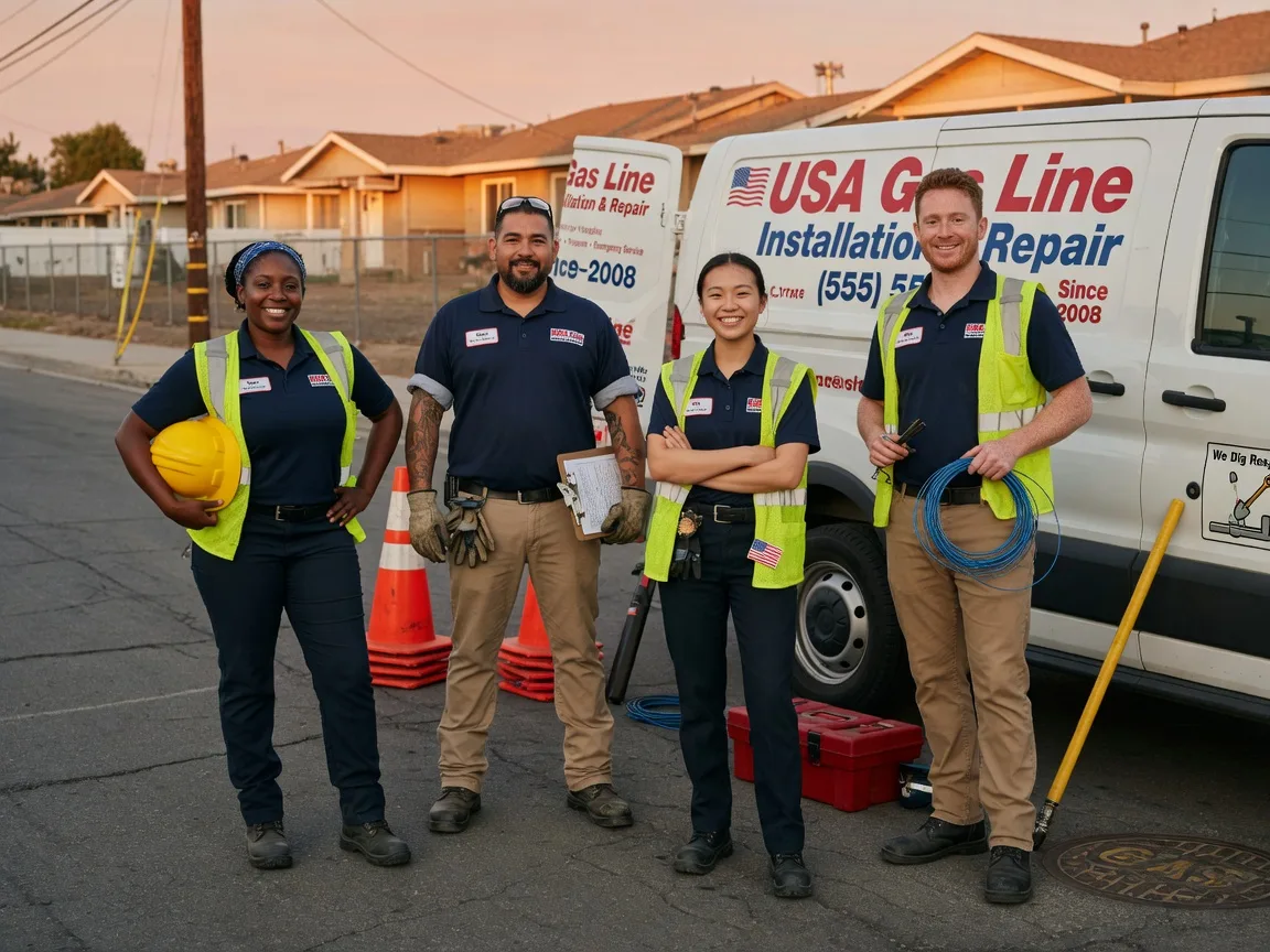 Gas Line Installation company in Blomkest, MN